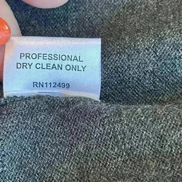 TailorByrd 1/4 Zip 100% Marino Wool Gray Men’s Sweater Size XL Classic Pullover - Picture 8 of 11